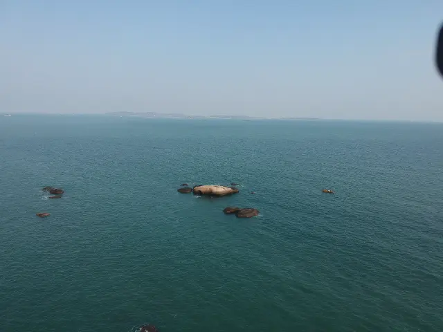 Drone Shot at Huangcuo Beach, Xiamen